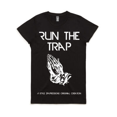 Run the trap - Women's Maple Tee Thumbnail