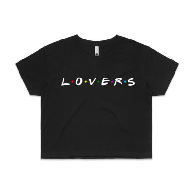 L.O.V.E.R.S - AS Colour CROP TEE - 4062 Thumbnail