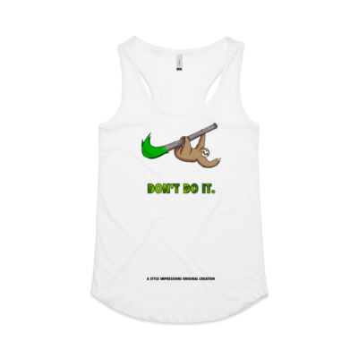Don't do it - AS Colour Women's Yes Racerback Singlet Thumbnail