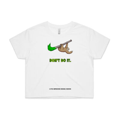 Don't do it - AS Colour CROP TEE - 4062 Thumbnail