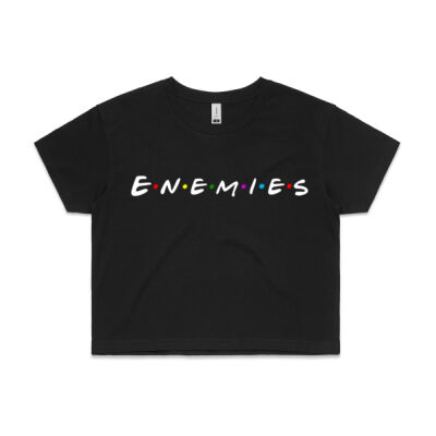 Enemies - AS Colour CROP TEE - 4062 Thumbnail