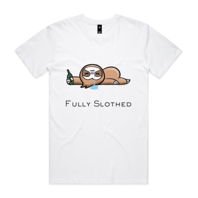 Fully Slothed - Mens Staple Tee Thumbnail