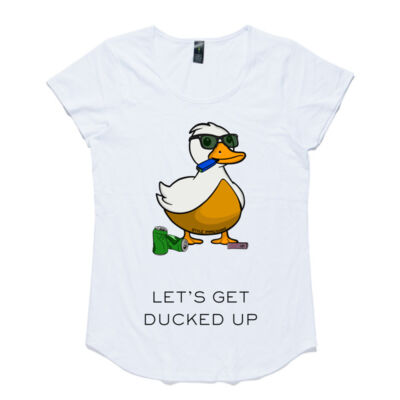 Let's get ducked up - AS Colour Women's Mali Capped Sleeve Tee Thumbnail