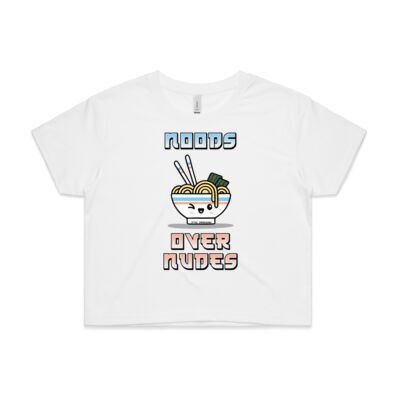 Noods over nudes - AS Colour CROP TEE - 4062 Thumbnail